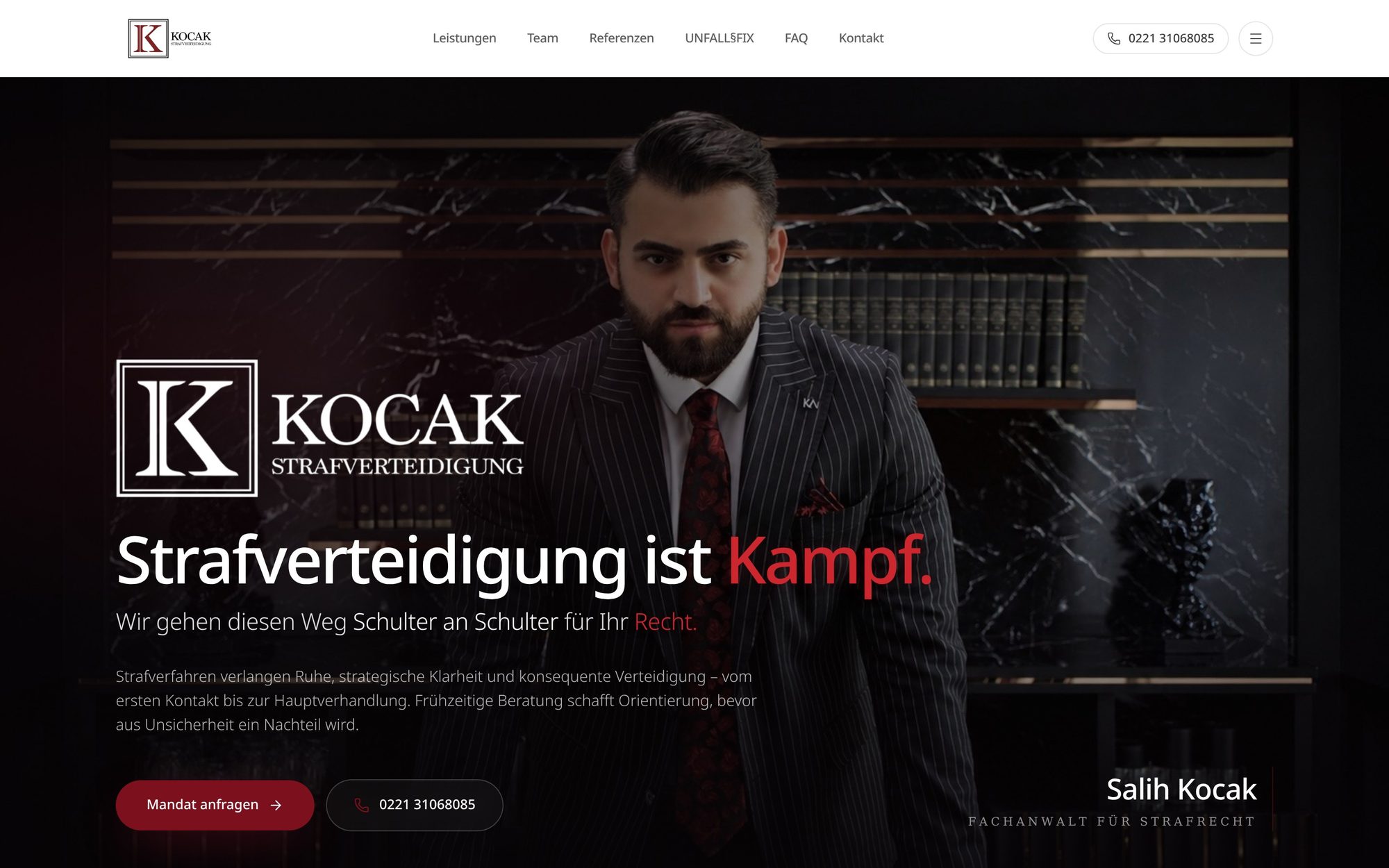 Website-Projekt: RA Kocak